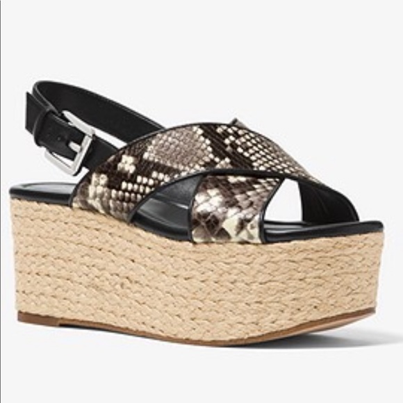 jodi leather espadrille wedge